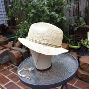 Fedora Panama Hat Made in Ecuador  Woven Straw Sunhat Pro Pueblo Fair Trade